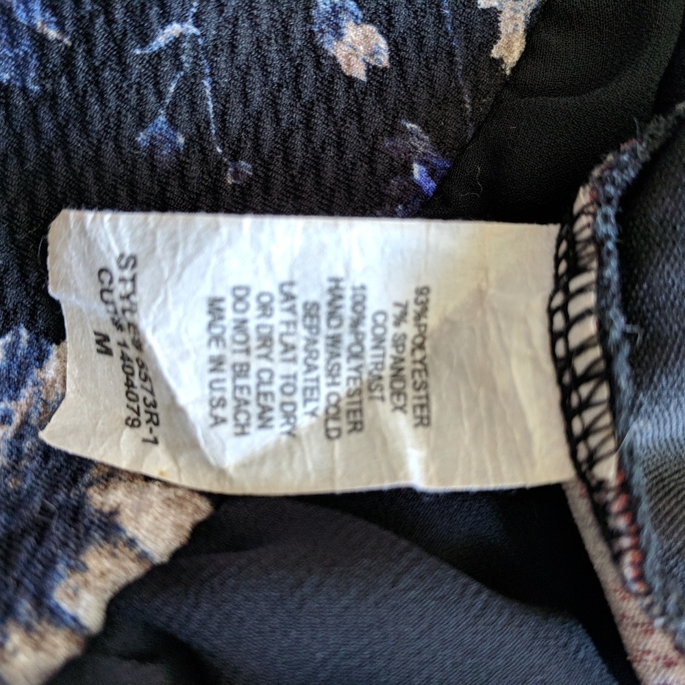 Sabora | Jumper | floral has builtin slip | Cute M - Picture 3 of 5